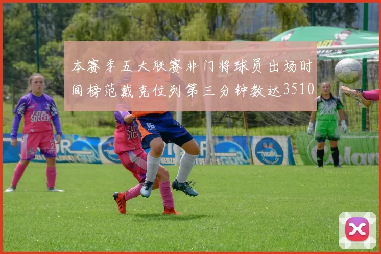 本赛季五大联赛非门将球员出场时间榜范戴克位列第三分钟数达3510